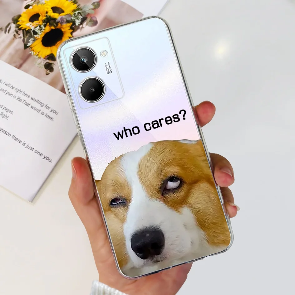 Cute Panda Cartoon Slim Soft Clear Silicone Phone Case