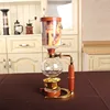 3people serving Vacuum Coffee Maker Pot Machine High borosilicate glass Wooden handle 34.3x11cm 1