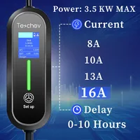 Portable EV Charger Type2 IEC 62196 / GB/T Plug Connector 3.5KW 16A 1Phase Type 1 Wallbox Charging Station for Electric Vehicle - Image 3