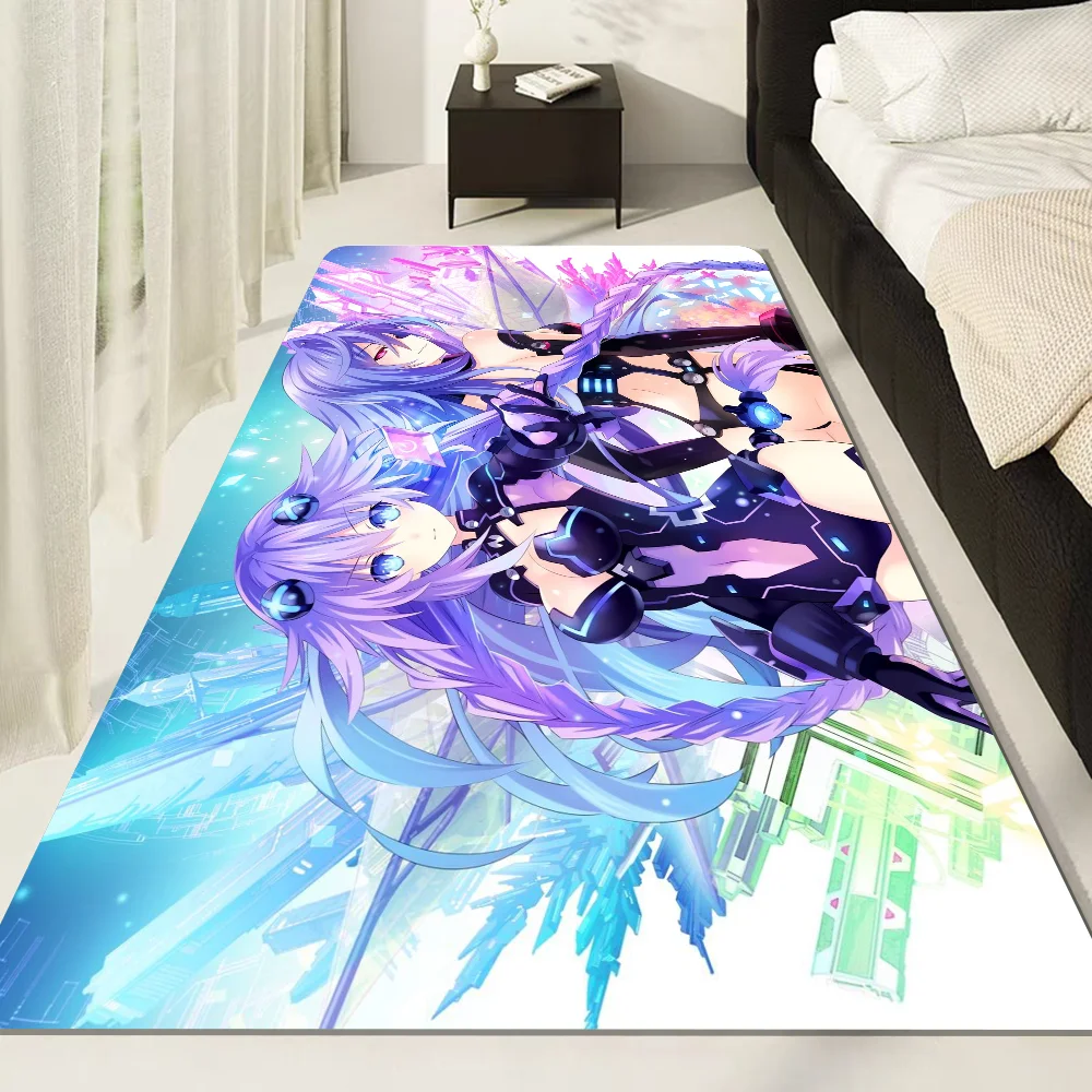 Hyperdimension Neptunia Bathroom Mat Non-Slip Laundry Room Mat Laundry Decor Balcony Child Living Room Toilet Rug 6
