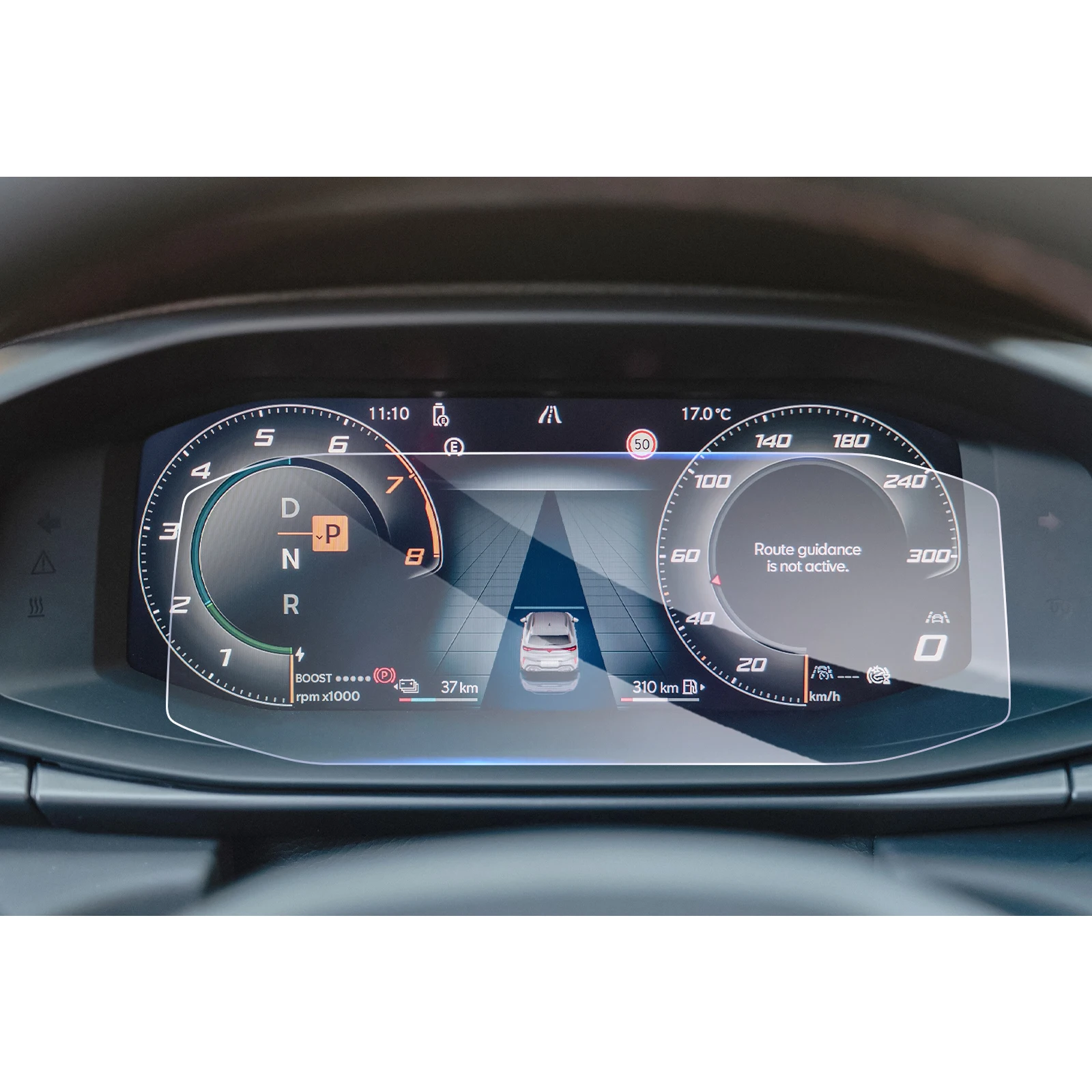 RUIYA für Seat CUPRA Ateca/Leon/Tarraco/Arona/Ibiza 10,25-Zoll Auto-LCD-Instrumentenbildschirm-Schutzfolie Auto Seat Ibiza Zubehör