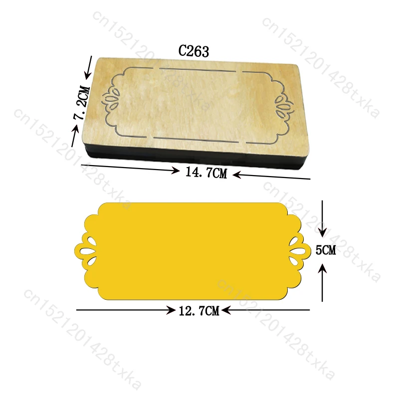 市場にある一般的なダイカッティングマシン、木製ダイスクラップ