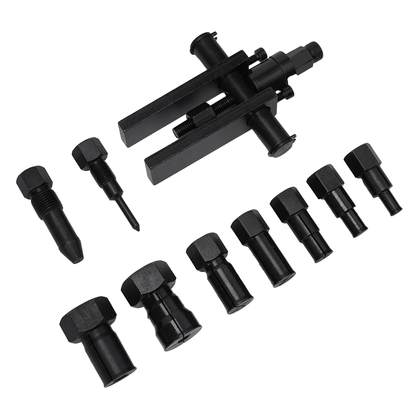 

10pcs Bearing Puller Motorcycle Bearing Removal Tool Puller with Box Set Durable Material Convenient Box Packaging