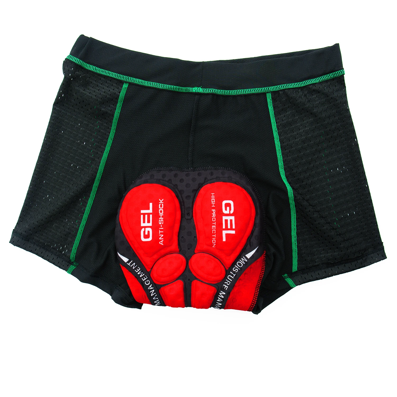 Cycling Shorts Men's Cycling Shorts Breathable Mesh Underwear Gel Pad Shockproof Bike Underpant
