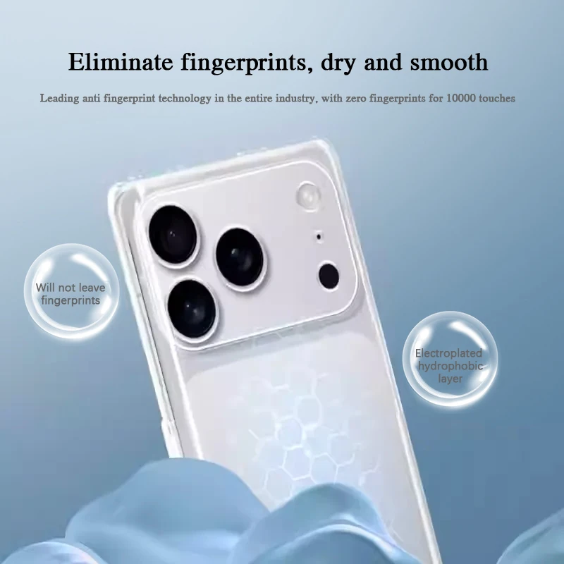 Crystal Clear Ultra-Thin Flexible TPU Silicone Protective Case