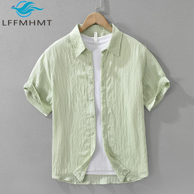 Chemise légère d'été pour homme | Confort et Respirante