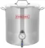 Steel Home Brew Kettle Stock Pot (Weldless Fittings) (120 QT/ 30 Gal) 1