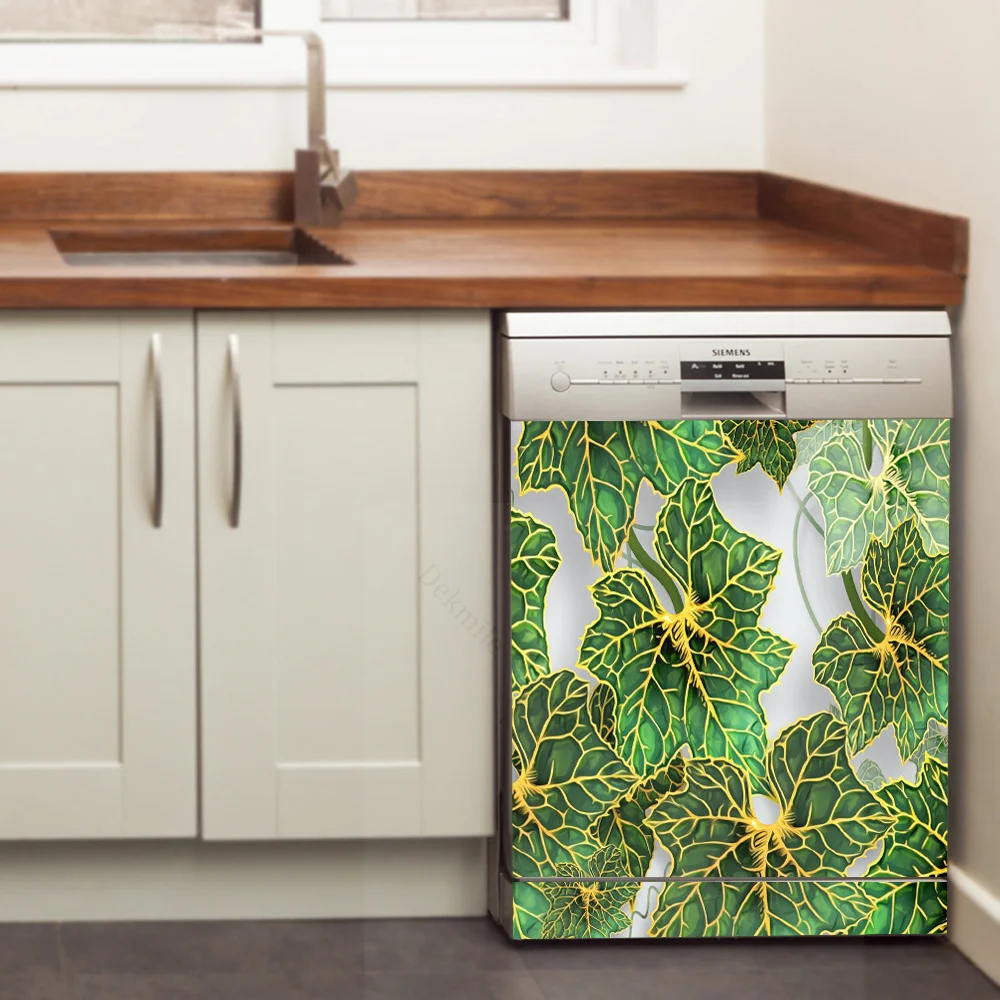 Pannello Magnetico Per Lavastoviglie – Design Parigi Con Ombrelli Rossi – Copertura Adesiva 58,4x66 Cm – Decorazione Cucina