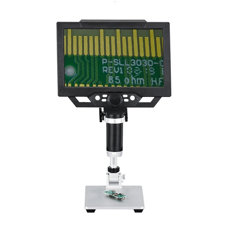 

Digital Electronic Microscope 9 Inch Adjustable Lcd Display 1-1600x Amplification Magnifier Microscopes Soldering Tools