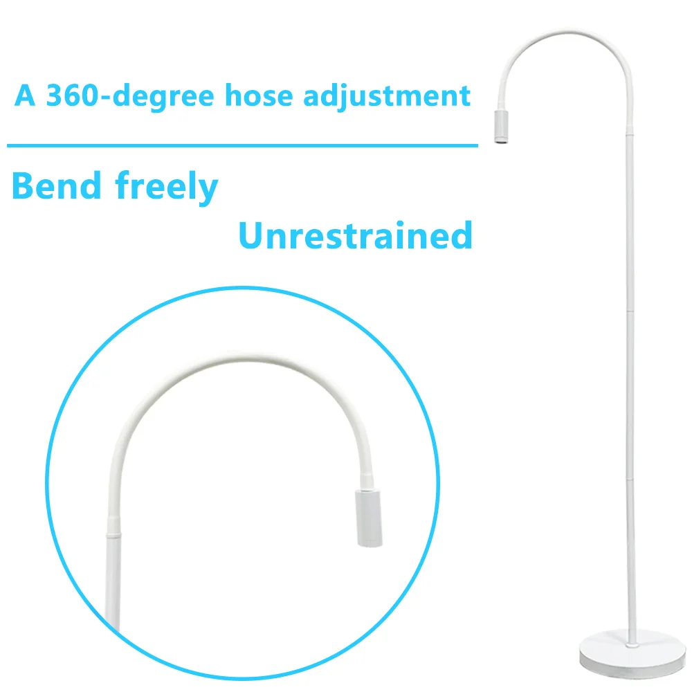 5W High Power UV Ultraviolet Light LED No Noise Curing Light Beauty Eyelash False Eyelashes Grafting Foot UV Floor Lamp