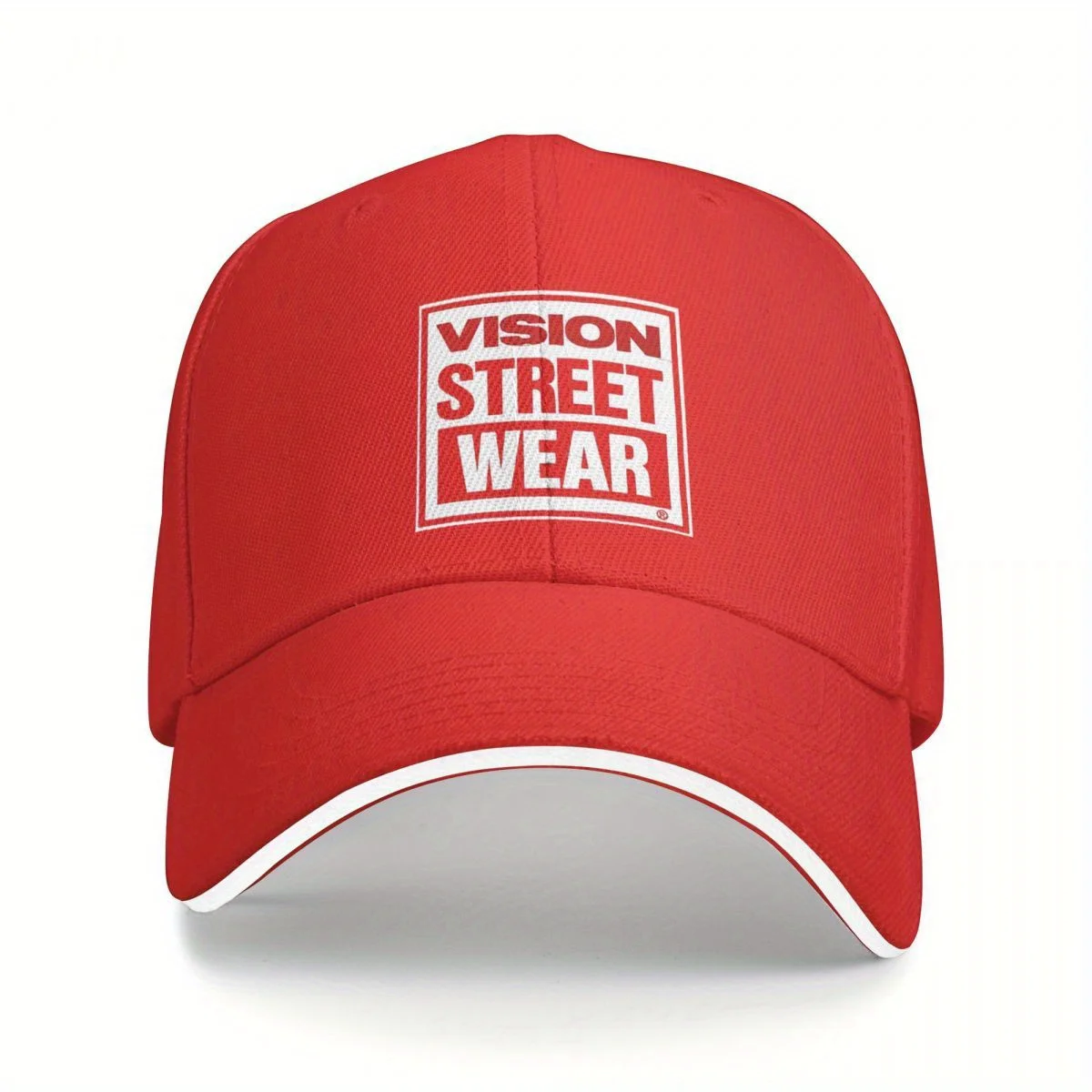 Vision Street Wear Baseball Cap Lightweight Polyester Sunscreen Protection Adjustable Fit Men Women
