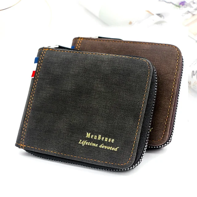 Mens Wallet PU Leather Korean Version