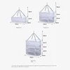 Three-layer drying net anti-mosquito drying fish net strong and durable dry goods net drying salted fish drying drying artifact 6
