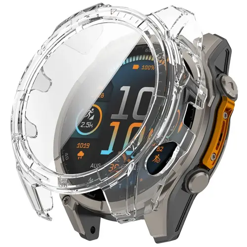 PC Case+Glass for Garmin Fenix 8 43mm 51mm 47mm Screen Protector Anti-scratch Film Bumper Protective Cover for Garmin Fenix 8 - Image 13