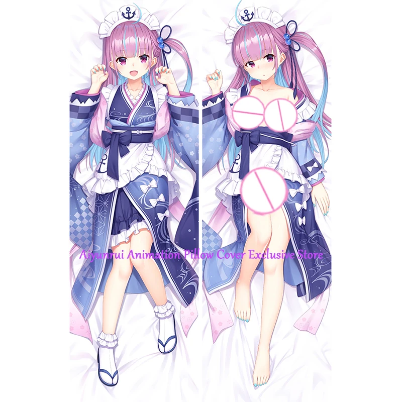 

Anime Pillow Cover Dakimakura Minato Aqua 2 Side Printed Hugging Body Pillowcase Cushion Cover Bedding Decor