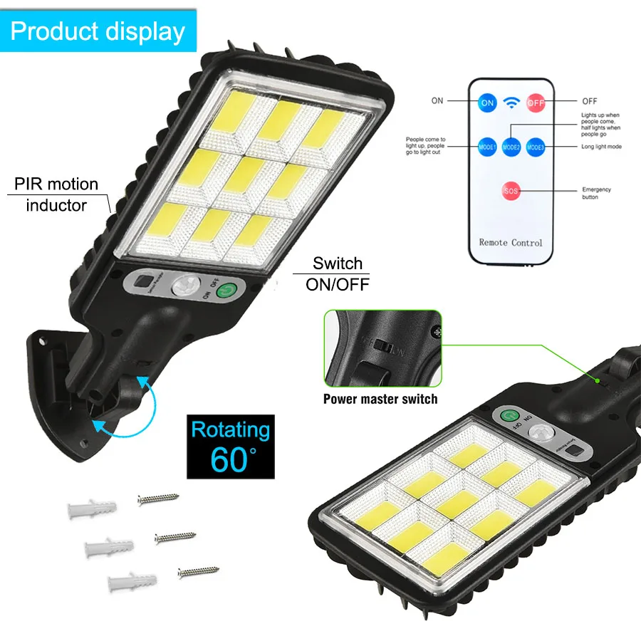 VIPA Sensor Detección de Movimiento Humano Exterior PIR