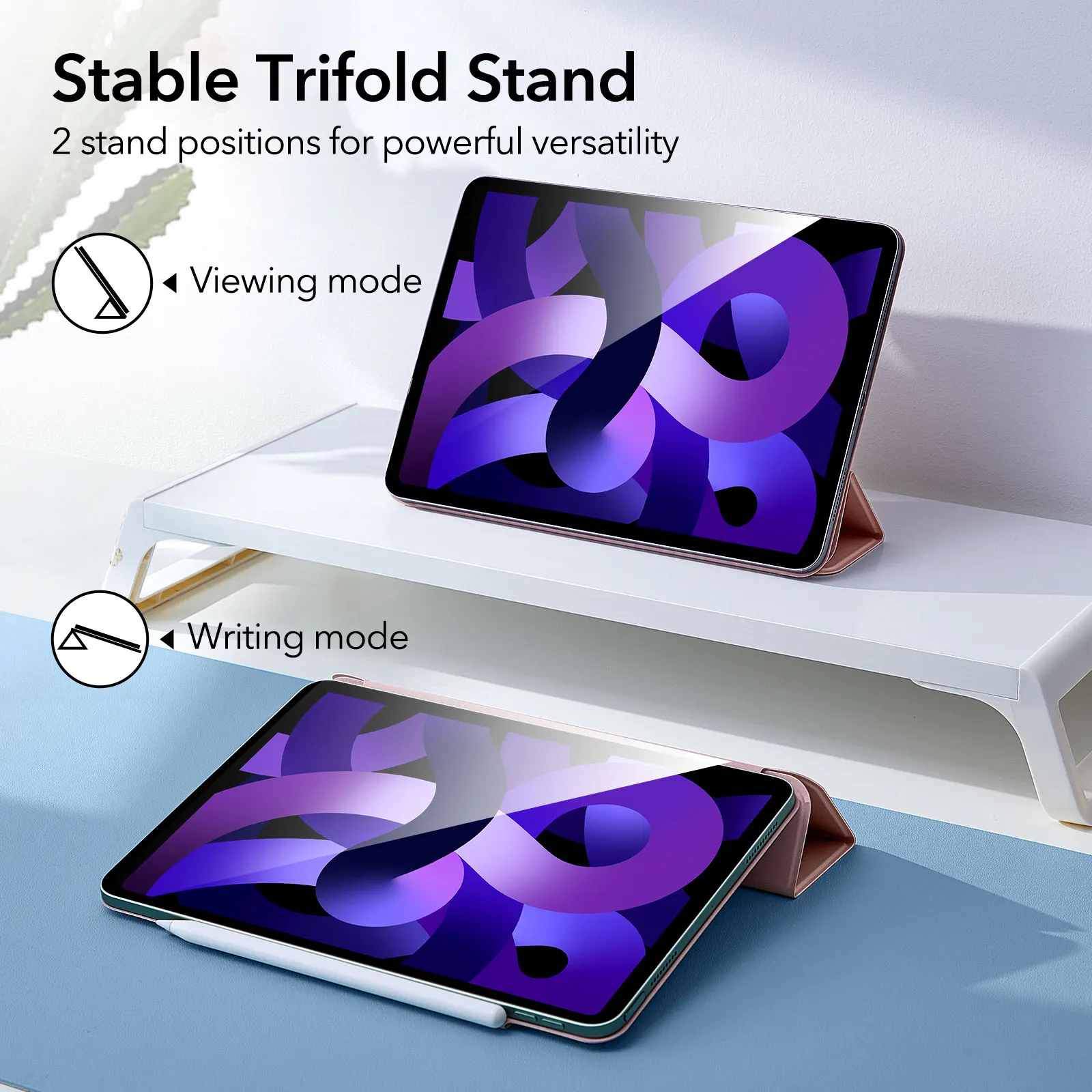 ESR for iPad Air 5 Case for iPad Pro 11 12.9 Air 4 mini 6 Magnetic Case Pro 11 Slim Folio