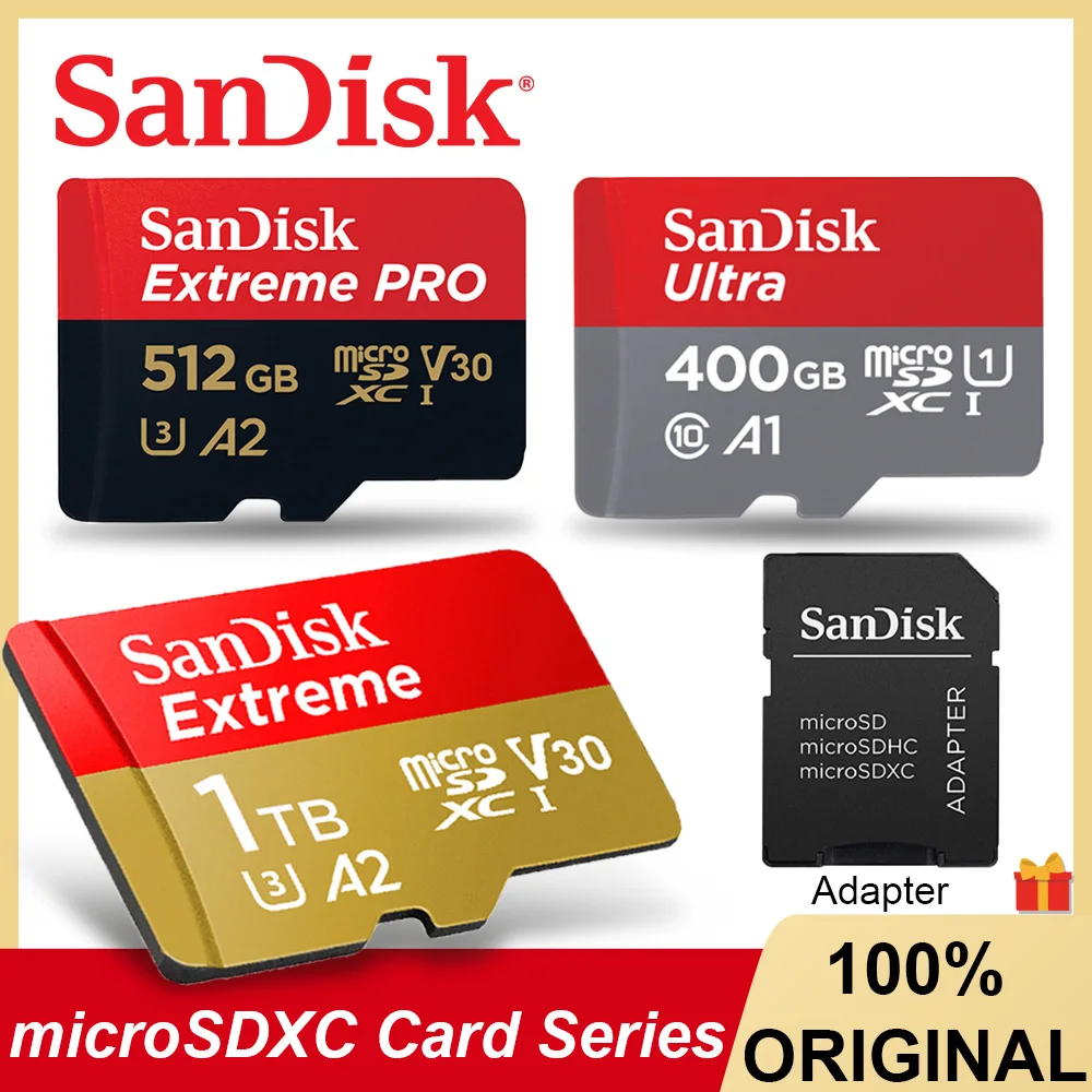 SanDiskMicroSDCardExtremePromicroSDXCA2UHSI4KMemoryCards
