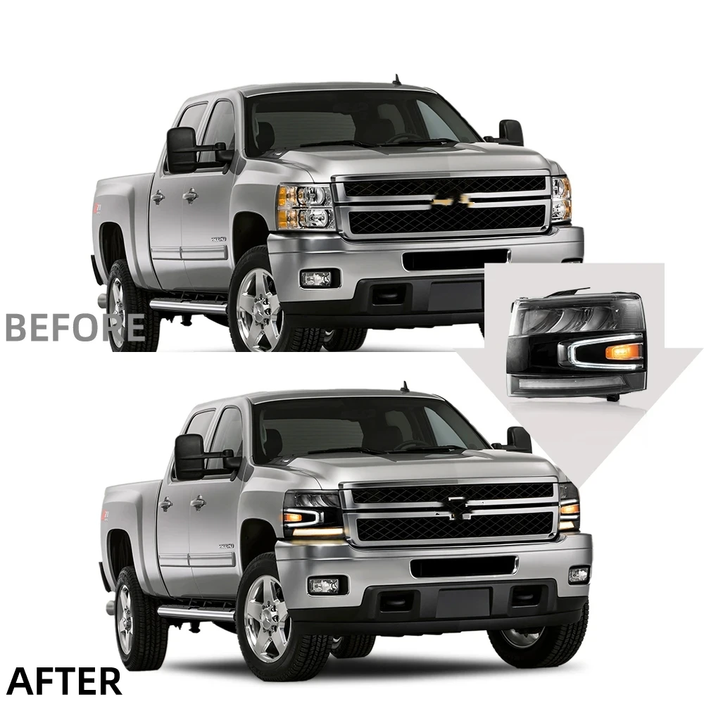 Car LED headlights For Chevrolet Silverado Chevrolet Silverado 1500