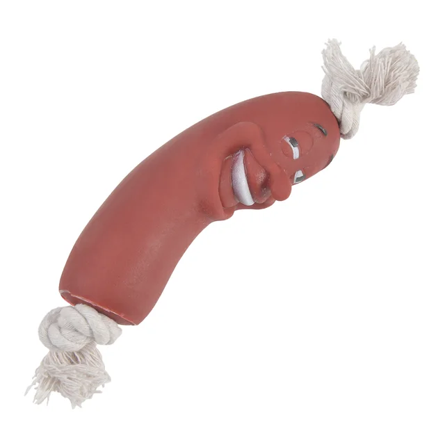 os a macher chien à mâcher en forme de saucisse pour chien, 1/3 pièces, interactif, amusant – Image 4