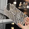 Cosmetics Storage Case Plastic Makeup Jewelry Storage Rack Clear Brush Pen Lipstick Display Shelf Holder Bathroom Organization 3