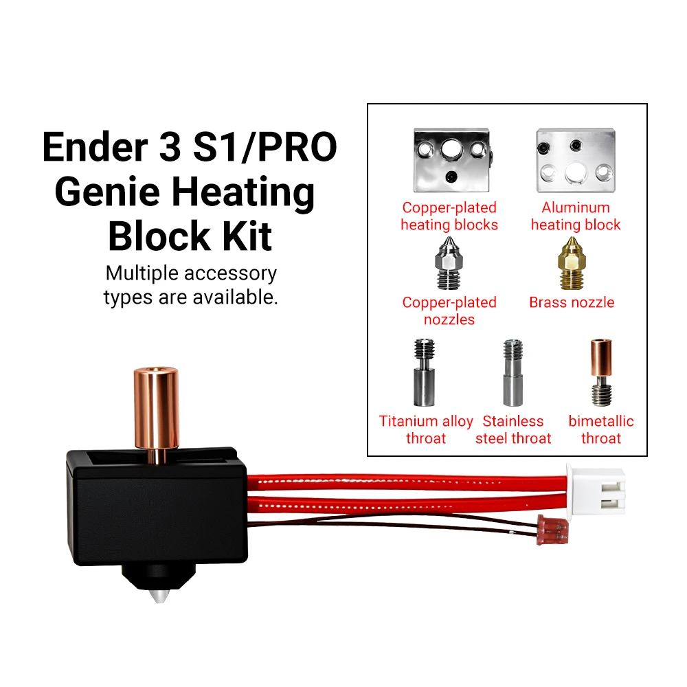 2 stks Sprite Extruder Pro Temperatuursensor Hoge Temperatuur Pro Thermistor 300 ℃ OD 3 mm Compatibel met Creality Ender3 S1 Pro, CR10 Smart Pro, Preek V1 Pro 3D Printer (300C Thermistor