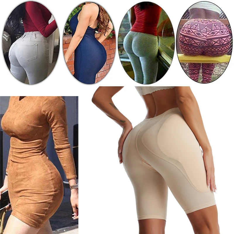 AfruliA Big Ass Sexy Butt Lifter Slim Shapewear Control Panties Body Shaper  Padded Panty Fake Buttock Hip Enhancer Thigh Slimmer