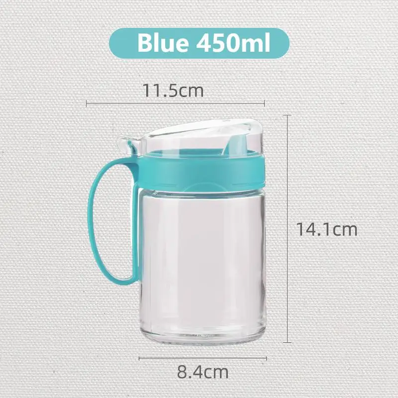 

Premium Glass Oiler, Soy Sauce Bottle, Vinegar Bottle, and Spice Jar Set - Must-Have Kitchen Accessories for Flavorful Delights