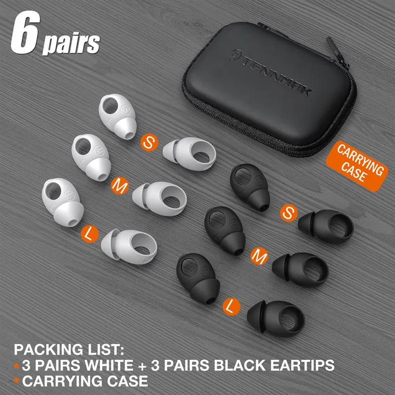 Silicone Eartips for AirPods 3rd Generation Ear Tips Grip Earbuds Cover Earpads with S M L Size