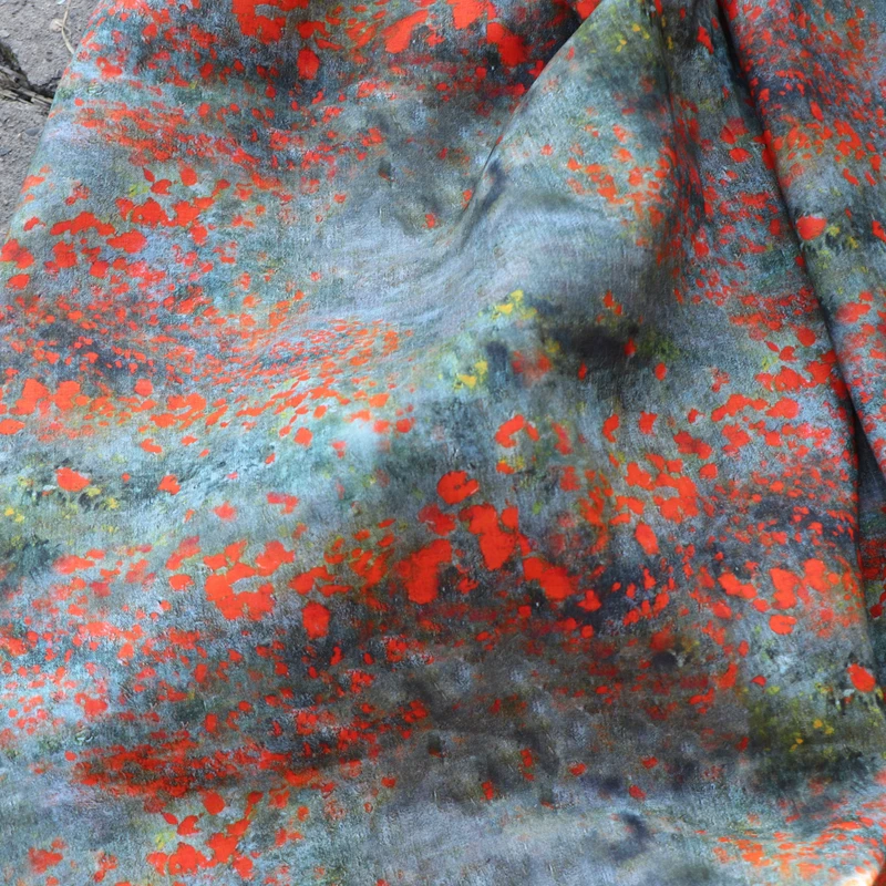 

High quality natural pure ramie linen fabric summer thin Chinese robe dress sewing
