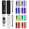 Silicone Case Protective Cover Skin For 2021 Amazon Fire TV Stick 3rd Gen Alexa Voice Remote Control Shockproof Cover Sleeve 5