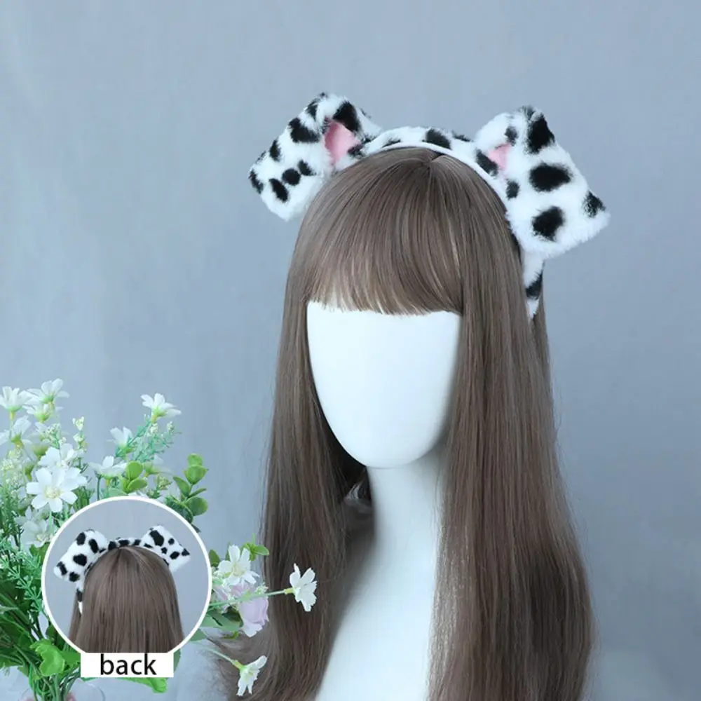 Women girls Gothic Lolita Dog Ears Headband Cute Plush animal ears Lolita Hairband Cosplay Hair Hoop Fashion Hair Accessories