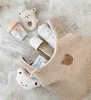 Lamb Plush Personalized Name Mommy Bag, Portable Storage Bag, Multifunctional Mother And Baby Bag, Crossbody Bag 5