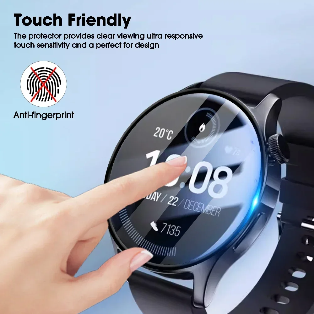 Clear Soft Full-Cover HD Screen Protector with Anti-Fingerprint