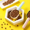2 In 1 Multi-Functional Pet Food Spoon Dog Cat Food Scoop Pet Food Bag Clip For Dry Wet Pet Food Puppy Feed Tool Measuring Spoon
