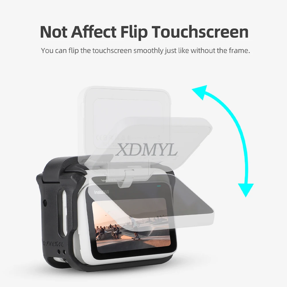 Action camera accessory action camera mount action camera protector action camera holder anti-crash protection frame for Insta360 GO 3S quick release case cage mount bracket for Insta360 GO 3S thumb camera accessories