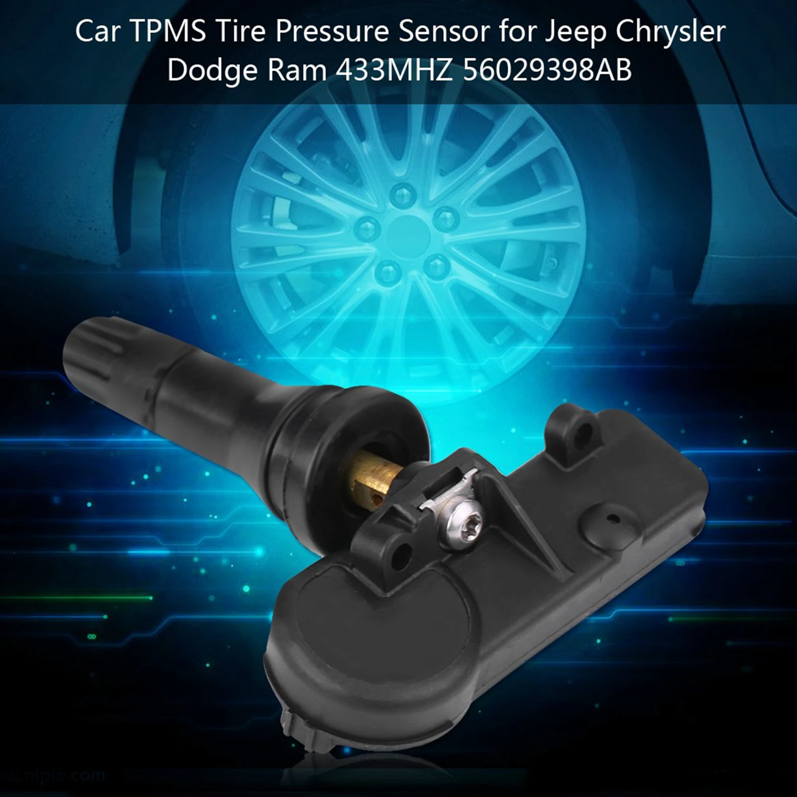 ڵ TPMS Ÿ̾ з ͸ ý ,  ũ̽  , 433MHZ, 56029398AB