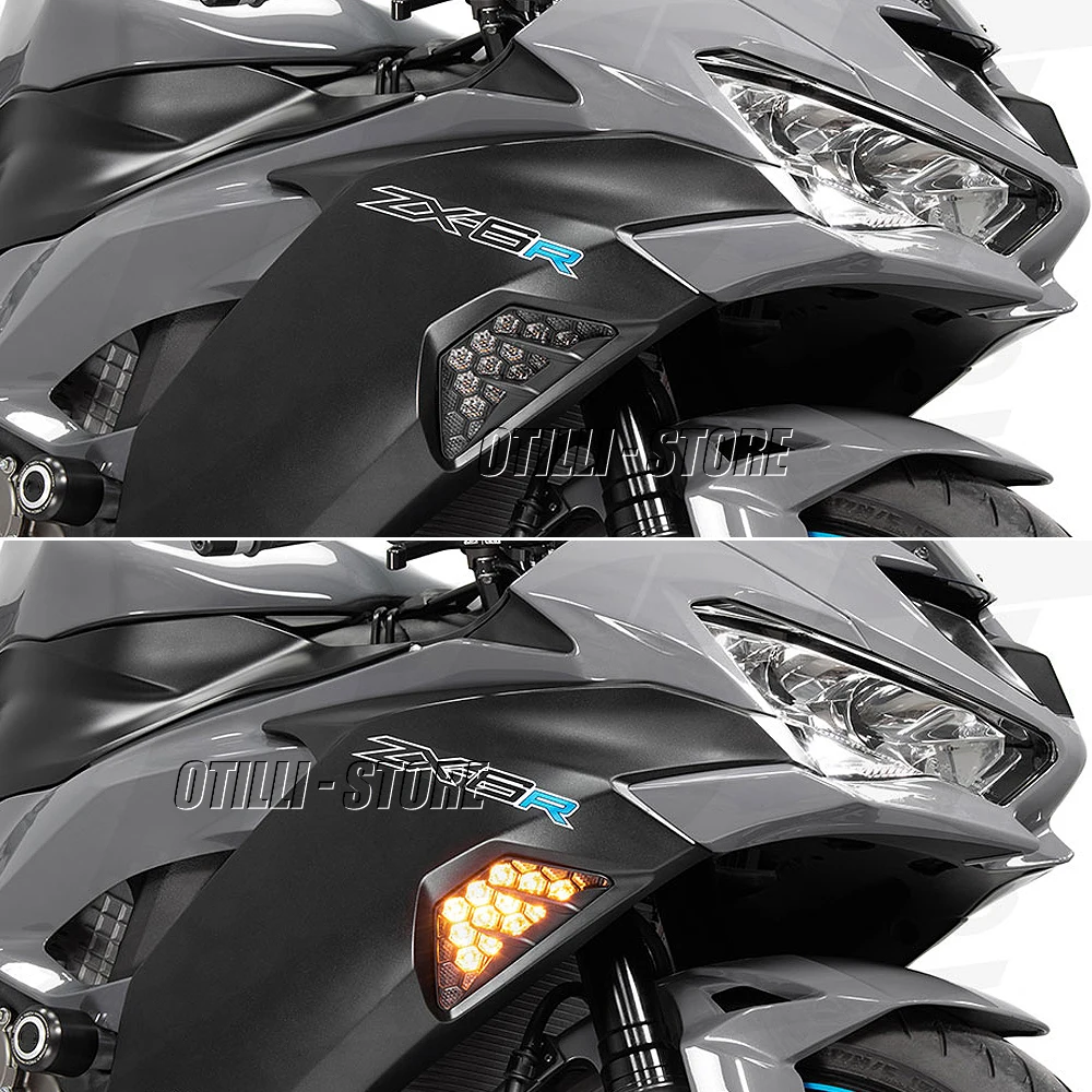 New NINJA ZX6R ZX-6R 2013 - 2023 2022 Front Turn Indicator Signal