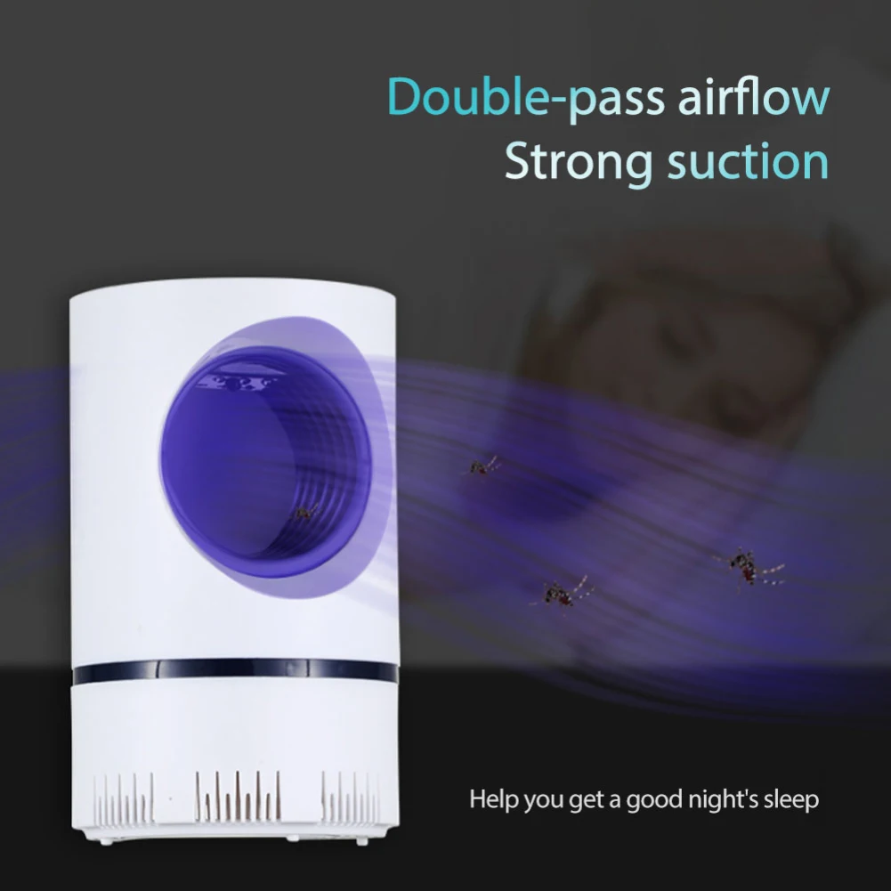 Electric Mosquitoes Killer Lamp Indoor Attractant Fly Trap For Mosquitoes Indoor Rechargeable