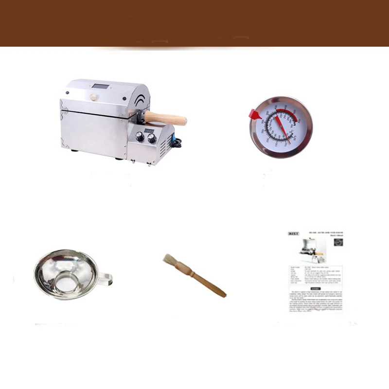 New Household Coffee Bean Roaster Electric Dried Fruit Fire Roaster Coffee Roast Bean Machine