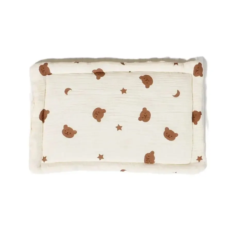 Baby Pillow Napping for Newborn Sweat Absorption Breathable Cotton Baby 0-6 Months Universal Pillow