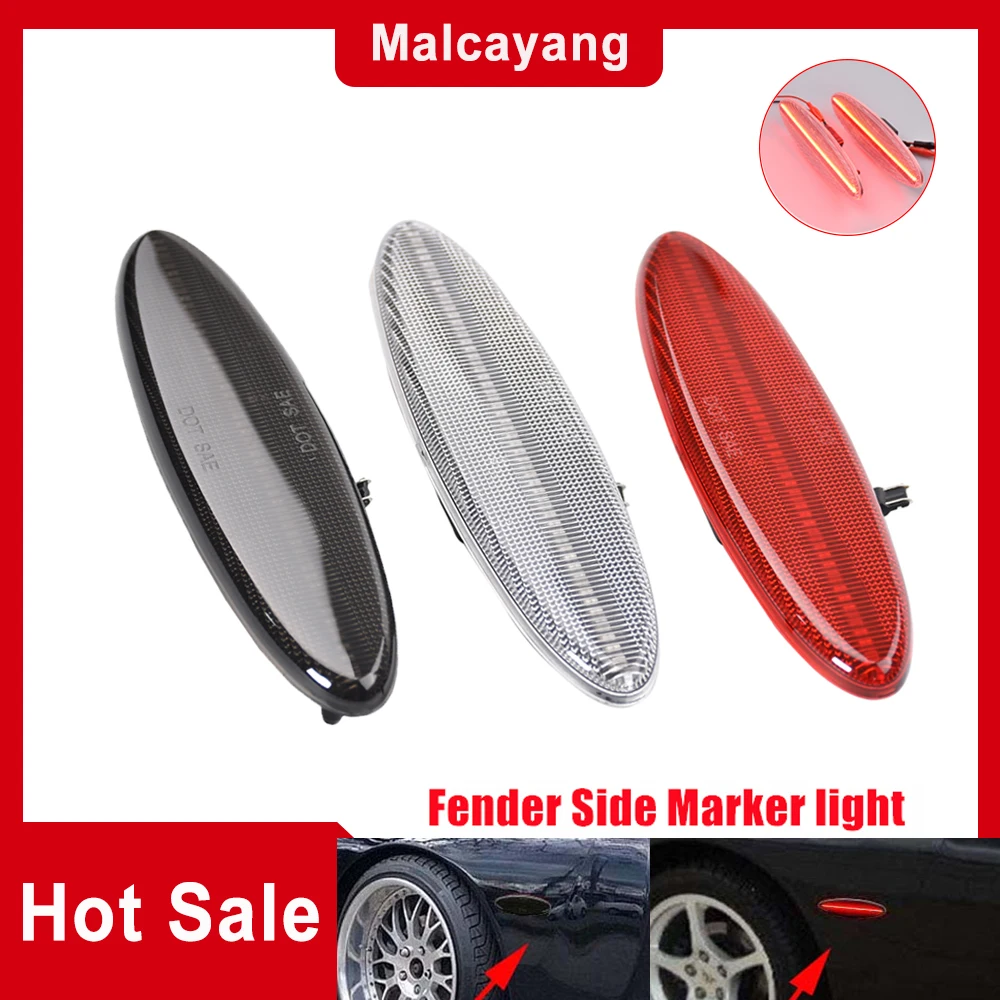 Indicatori Parafango 16524722 16523536 Led Indicatore Laterale Posteriore Luce Accessori Auto Per Chevrolet Corvette C5 1997-2004