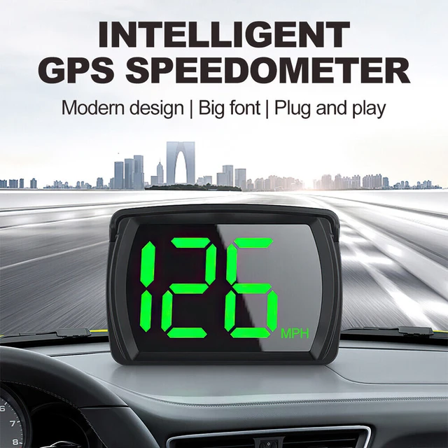 Auto Digital GPS Speedo High Definition Digital Geschwindigkeit messer Auto  GPS Meilen pro Stunde Detektor für Autoteile für Auto Fahrzeug zubehör -  AliExpress