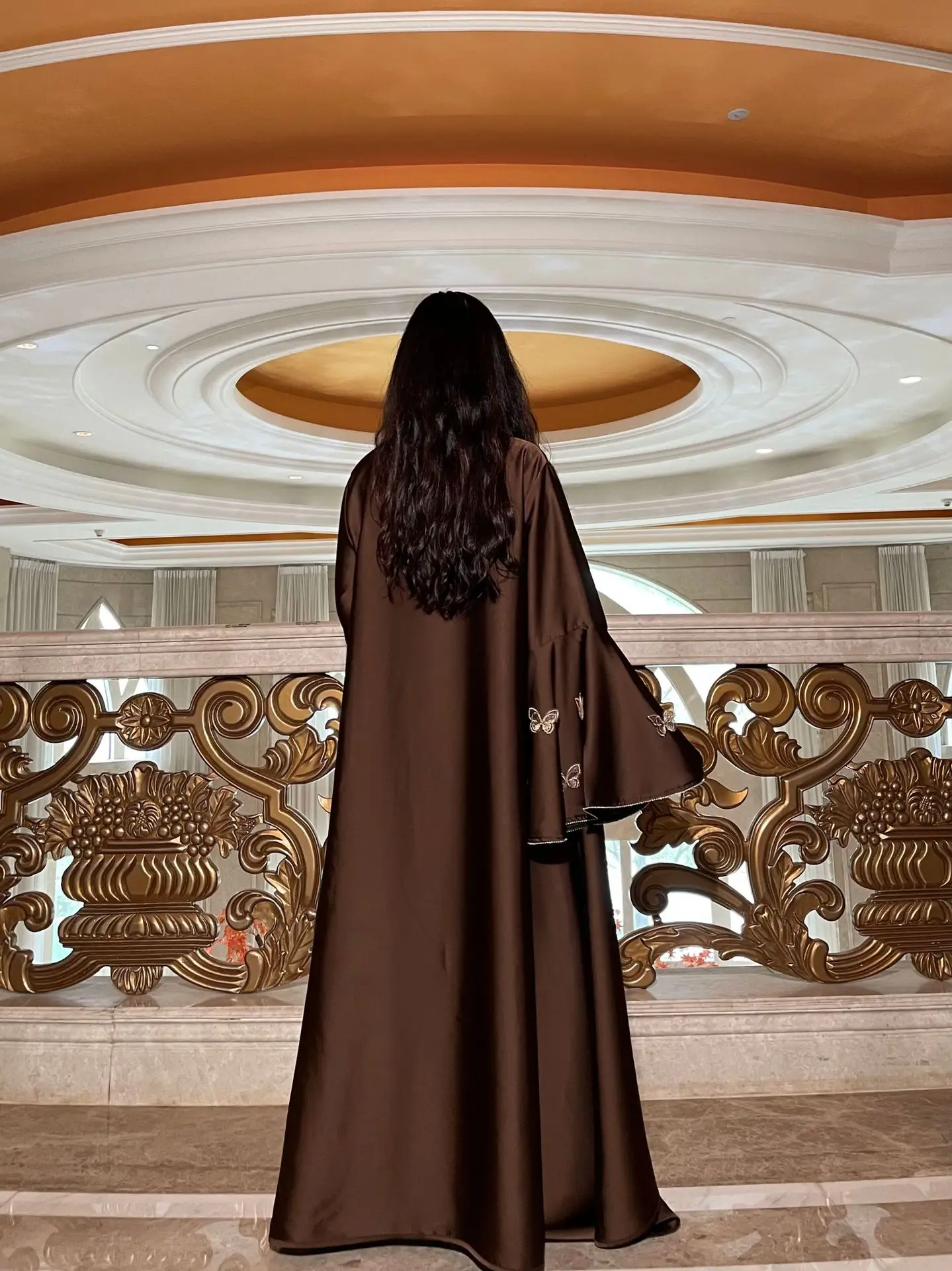 Luxury Satin Abaya
