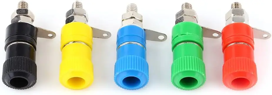

20Pcs 5 Color Binding Post Speaker Terminal for 4mm Banana Plug