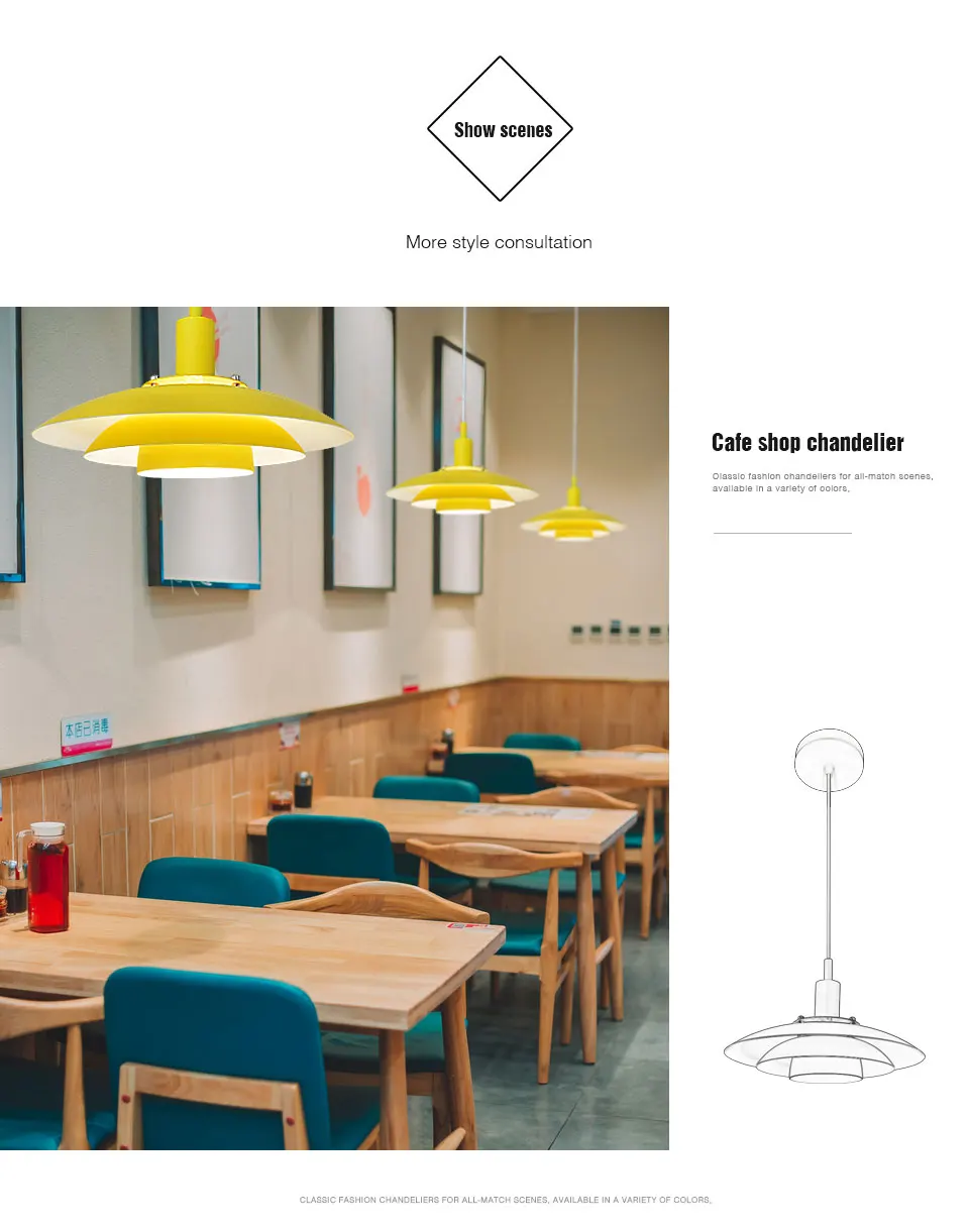 Modern Pendant Light Colorful Lampshade Restaurant Home Hanging Lamps for Dining Room Ceiling Lamp Bedside Study Indoor Decorate pendant chandelier