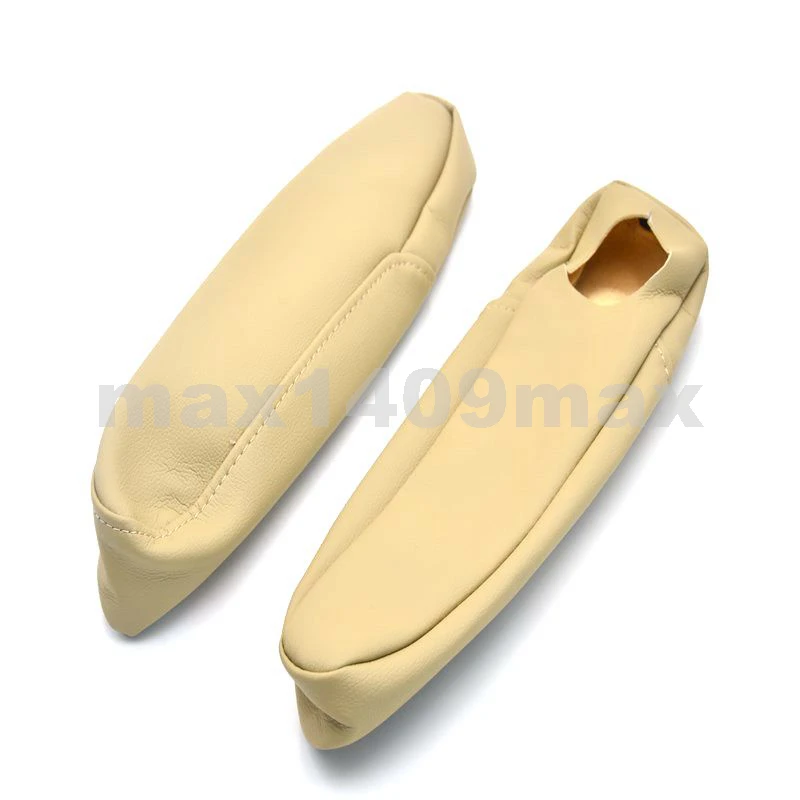 1 пара бежевая кожаная обивка подлокотника для Honda / Odyssey 2005 2006 2007 2008 2009 2010 |
