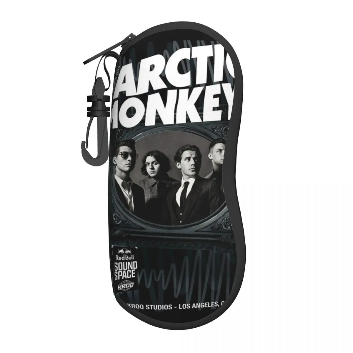 

Arctic Monkeys Band Album Glasses Case Unisex Protective Box Reading Storage Box Vintage Eyewear Container