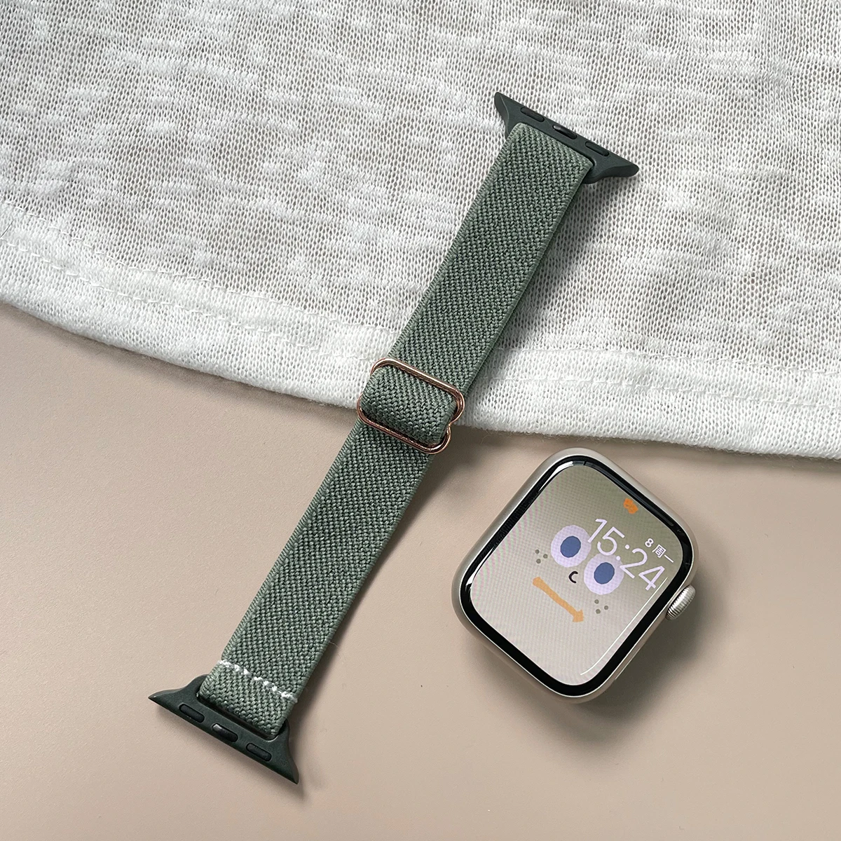 ตัวเลือกสินค้า สายนาฬิกาไนลอนบางสำหรับ Apple Watch