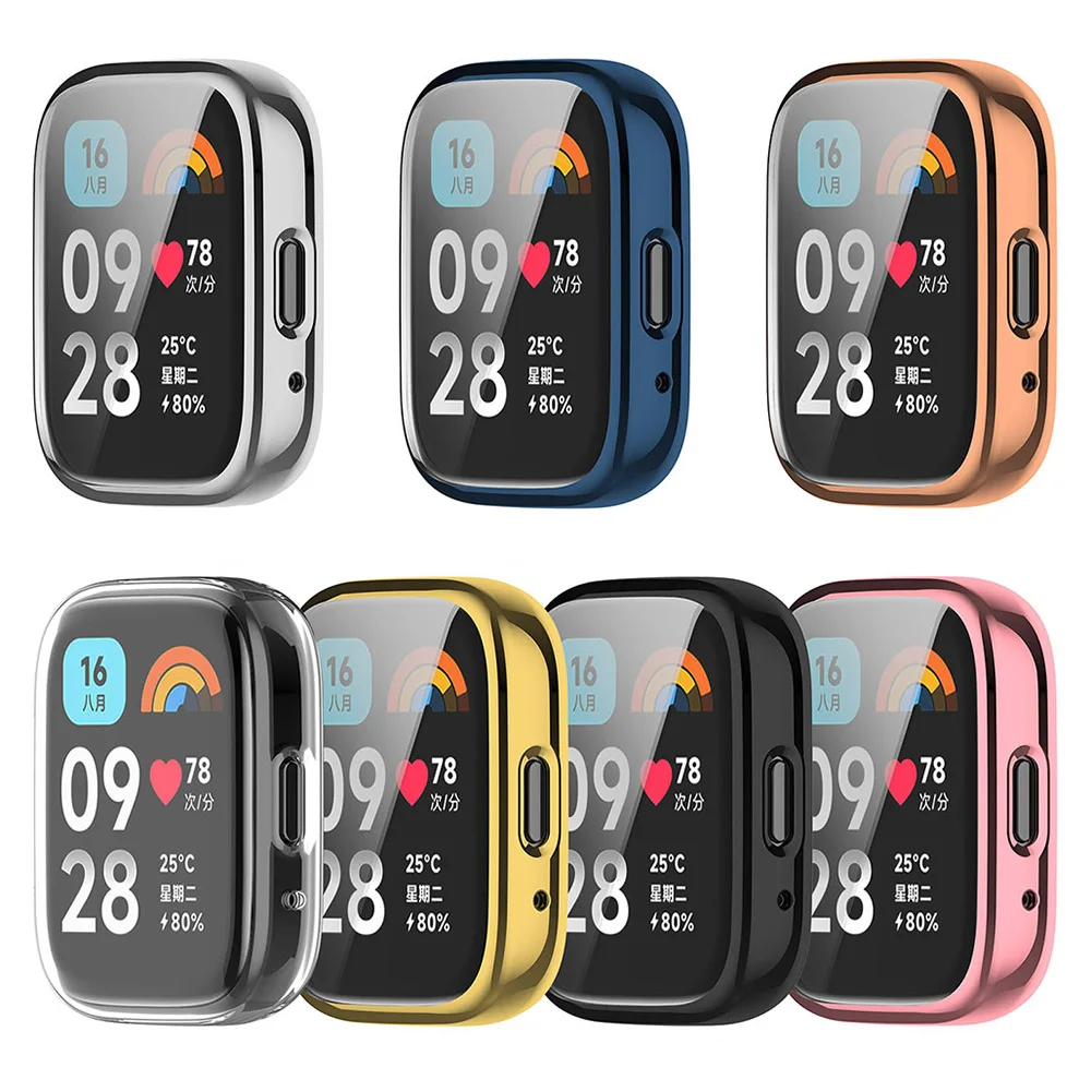 Premium Soft TPU Protective Shell and Full Screen Bumper Cover
